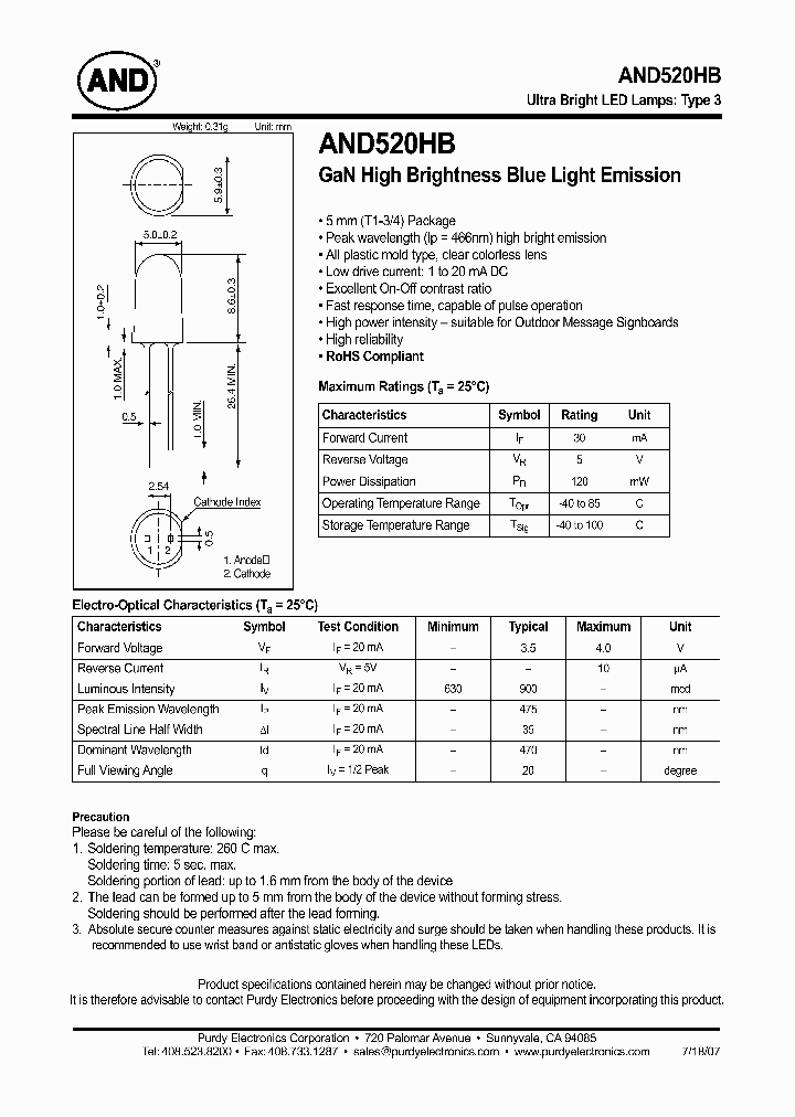AND520HB_8374689.PDF Datasheet