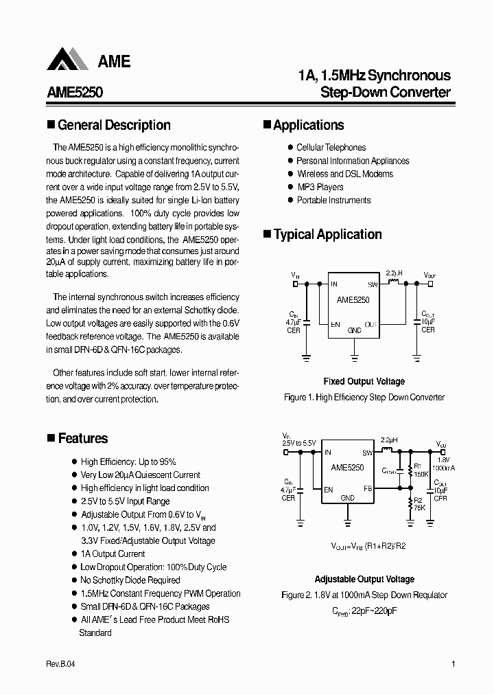 AME5250_8374729.PDF Datasheet