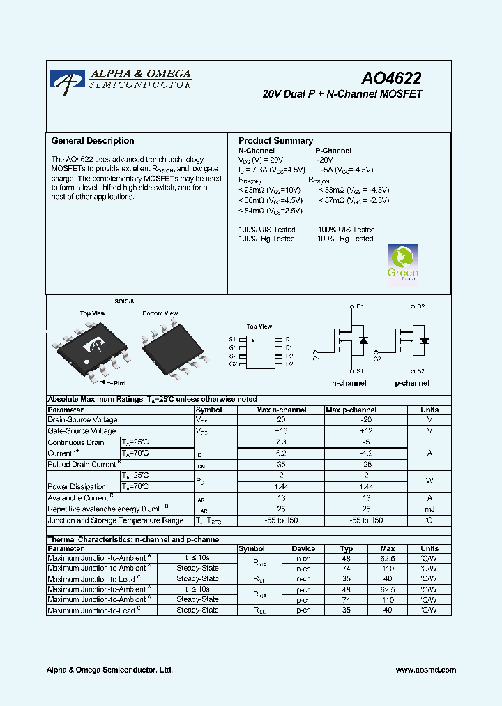 AO4622_8375351.PDF Datasheet