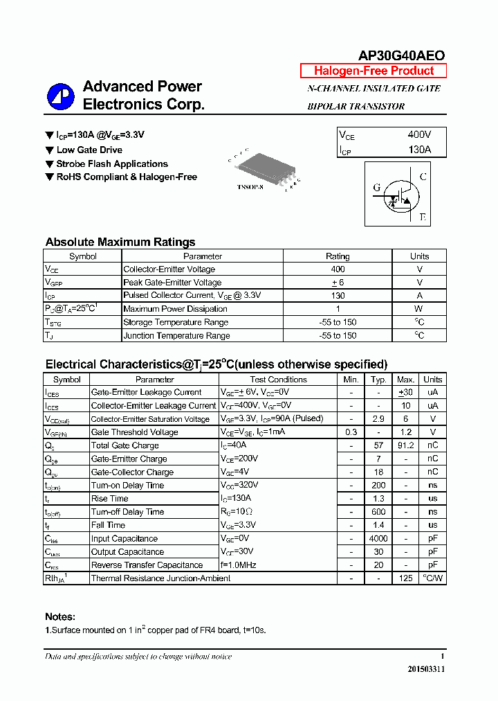 AP30G40AEO_8375529.PDF Datasheet
