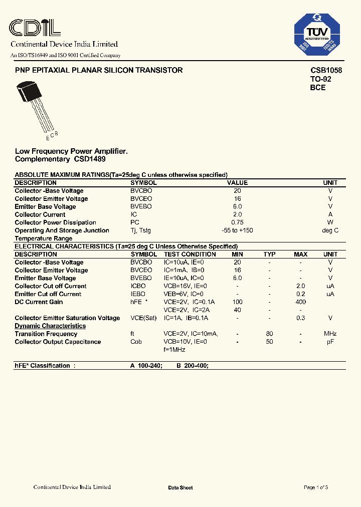 CSB1058A_8376241.PDF Datasheet
