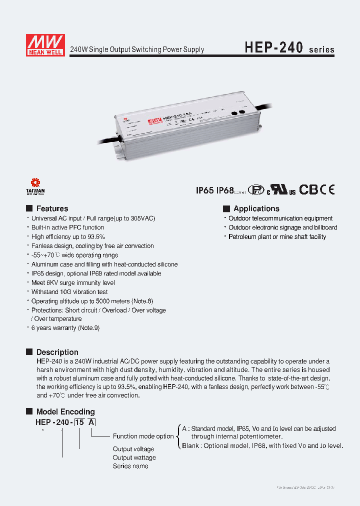 HEP-240_8376829.PDF Datasheet