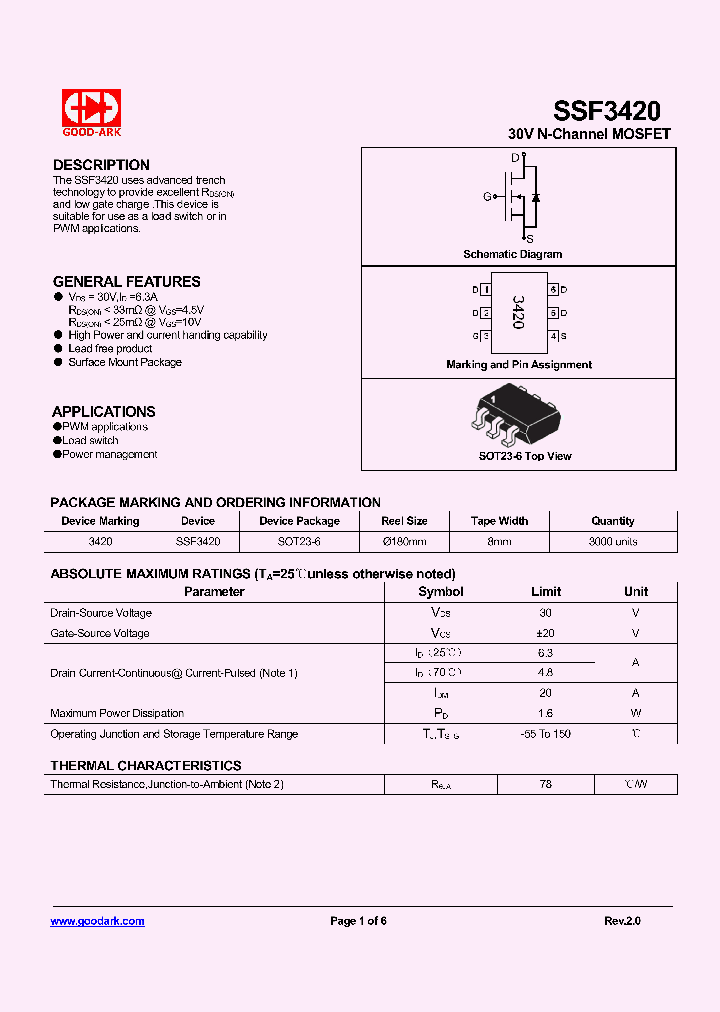 SSF3420-15_8377119.PDF Datasheet