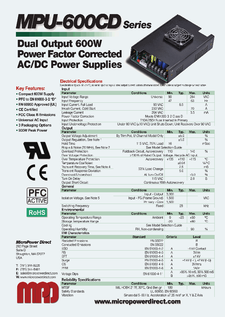 MPU-600CD_8378612.PDF Datasheet