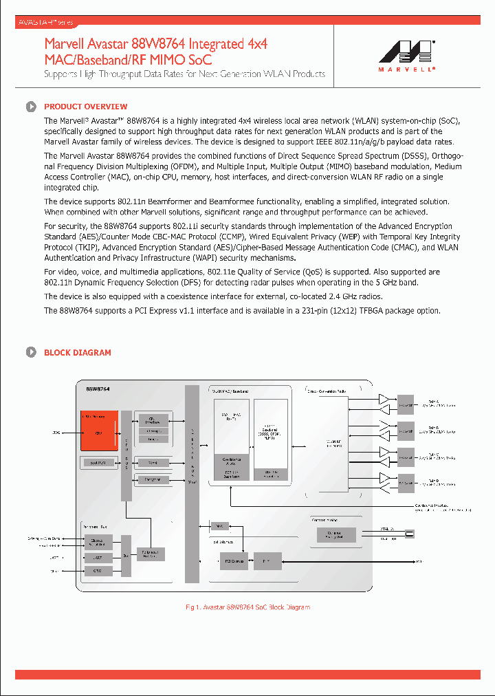 88W8764_8378907.PDF Datasheet