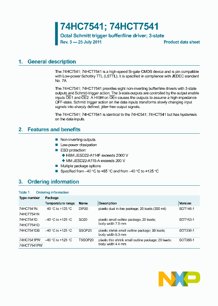 74HC7541DB_8380877.PDF Datasheet