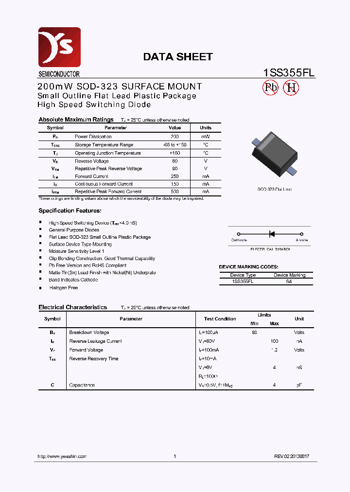 1SS355FL_8382429.PDF Datasheet