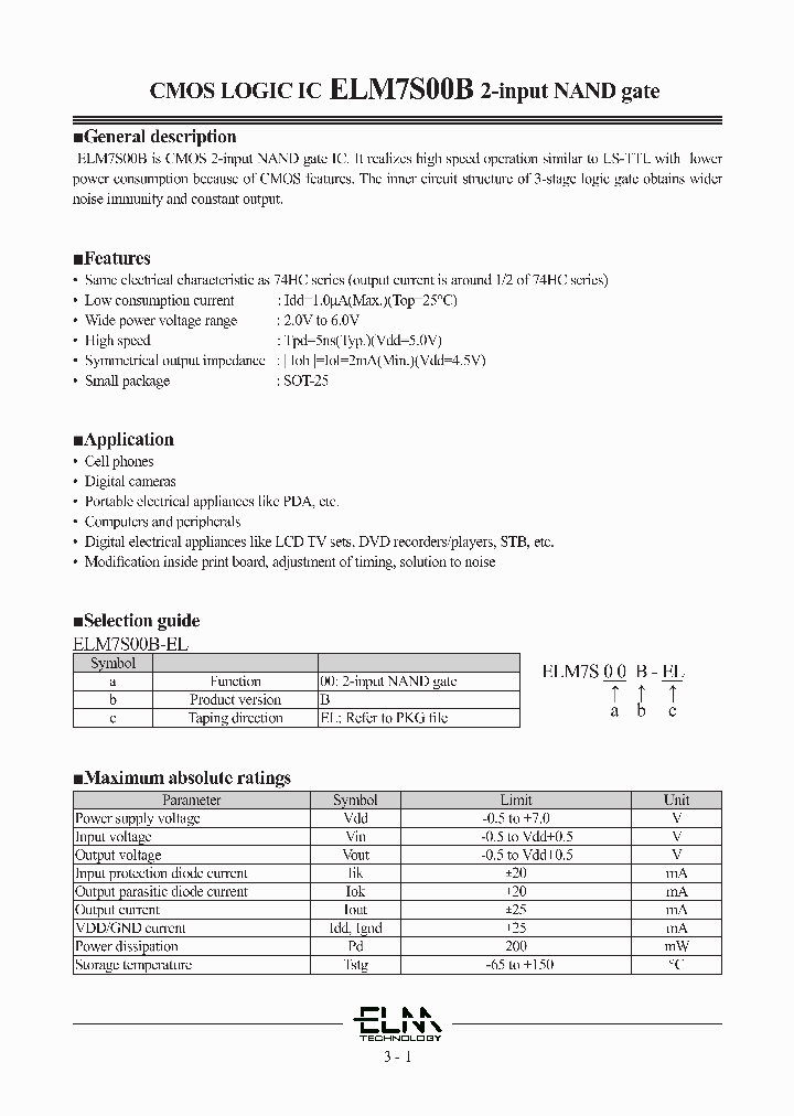ELM7S00B_8382929.PDF Datasheet