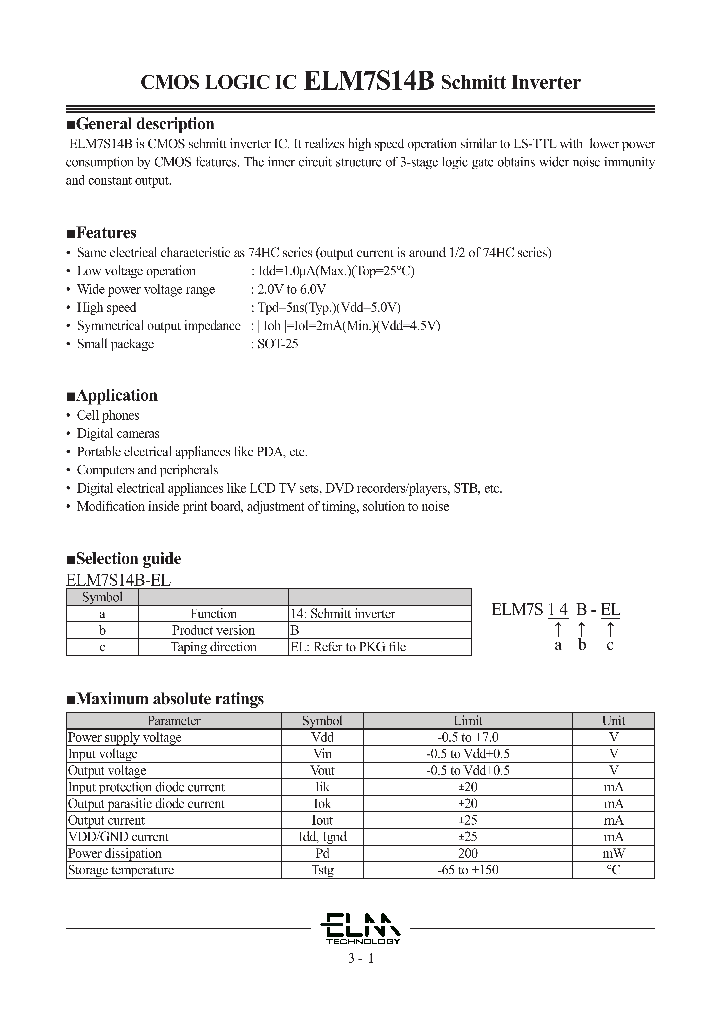 ELM7S14B_8382933.PDF Datasheet