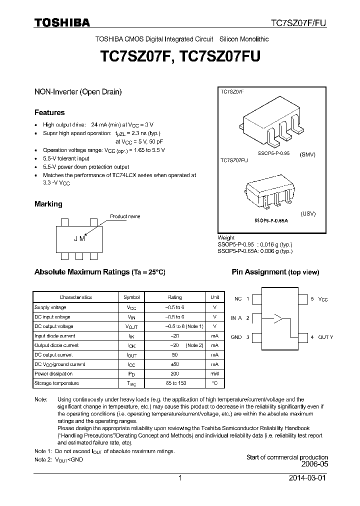 TC7SZ07F_8383029.PDF Datasheet