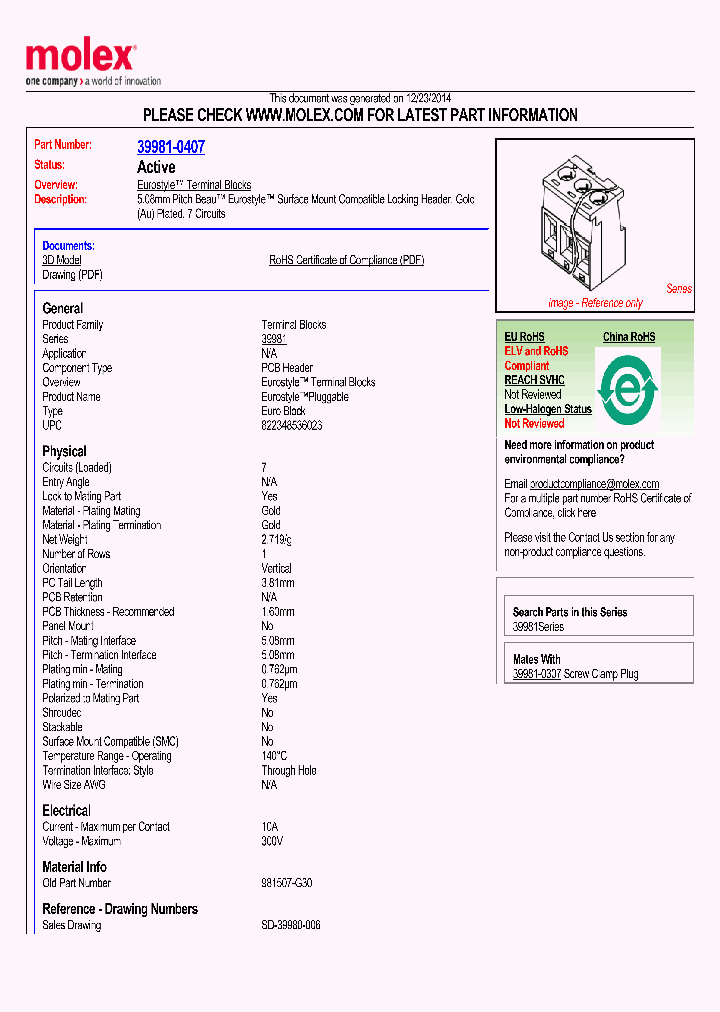 39981-0407_8383628.PDF Datasheet