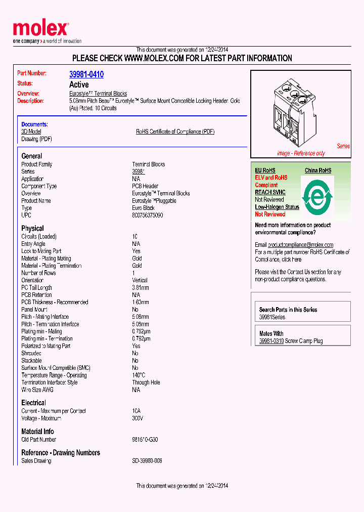 39981-0410_8383631.PDF Datasheet