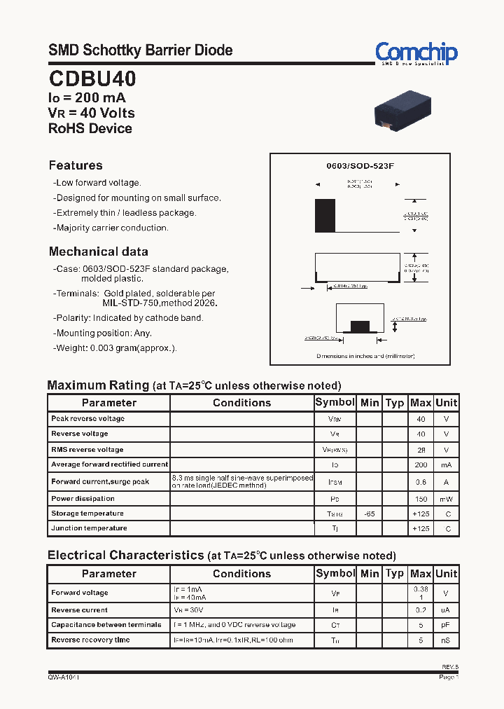 CDBUR40_8386249.PDF Datasheet