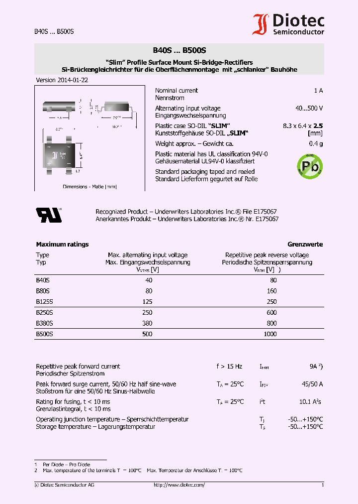 B40S-SLIM_8388606.PDF Datasheet