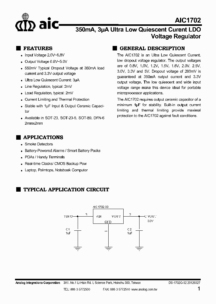AIC1702_8389210.PDF Datasheet