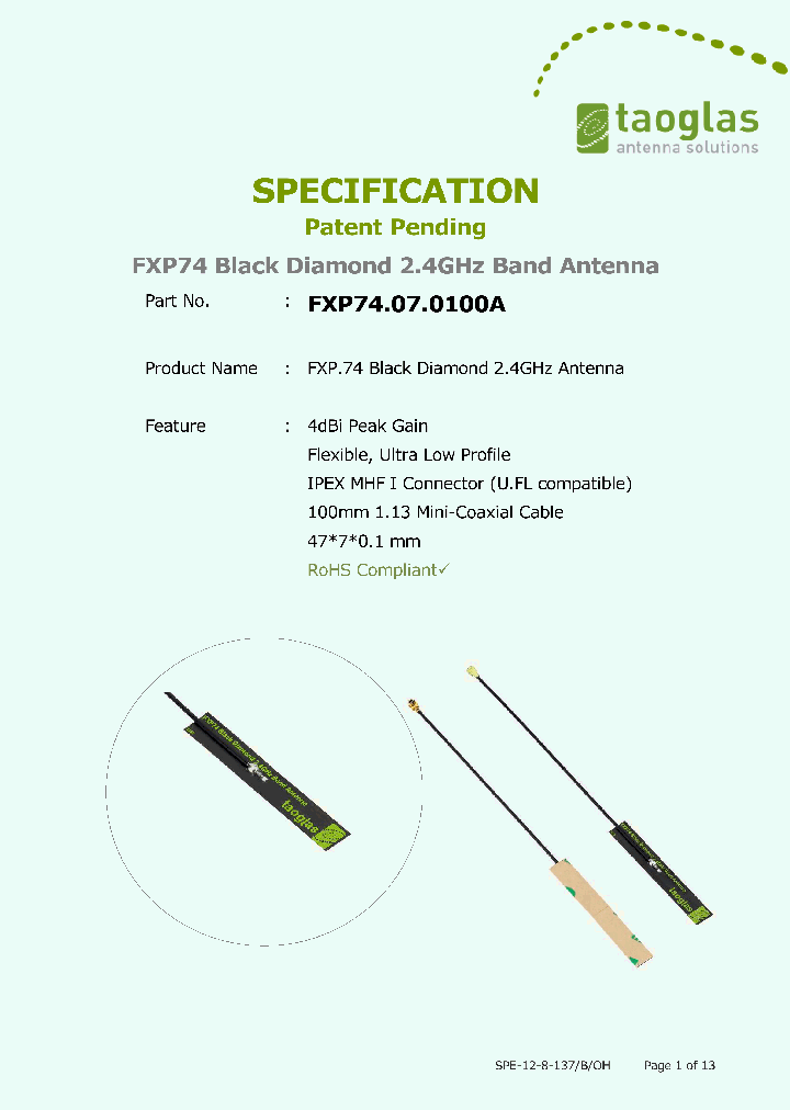 FXP74070100A_8389218.PDF Datasheet