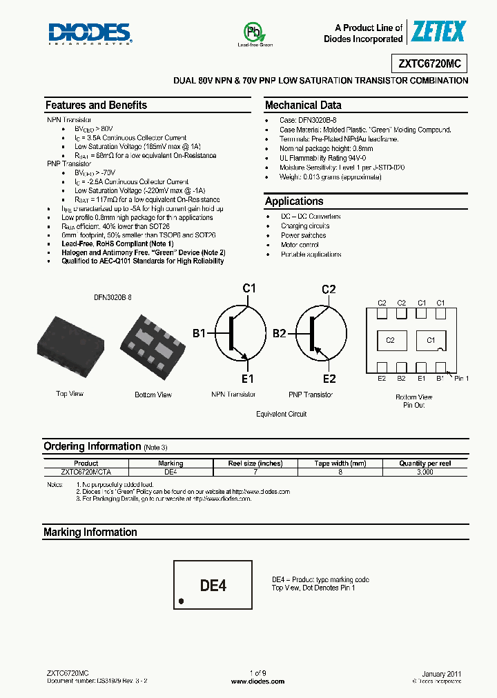 ZXTC6720MC_8389408.PDF Datasheet