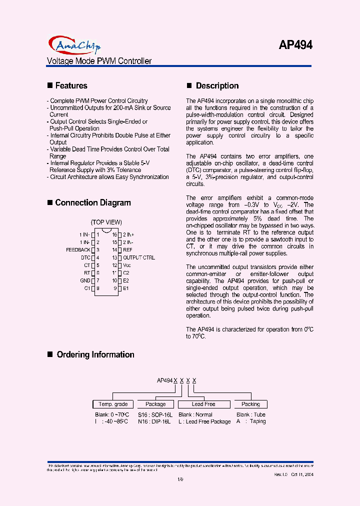 AP494_8389869.PDF Datasheet