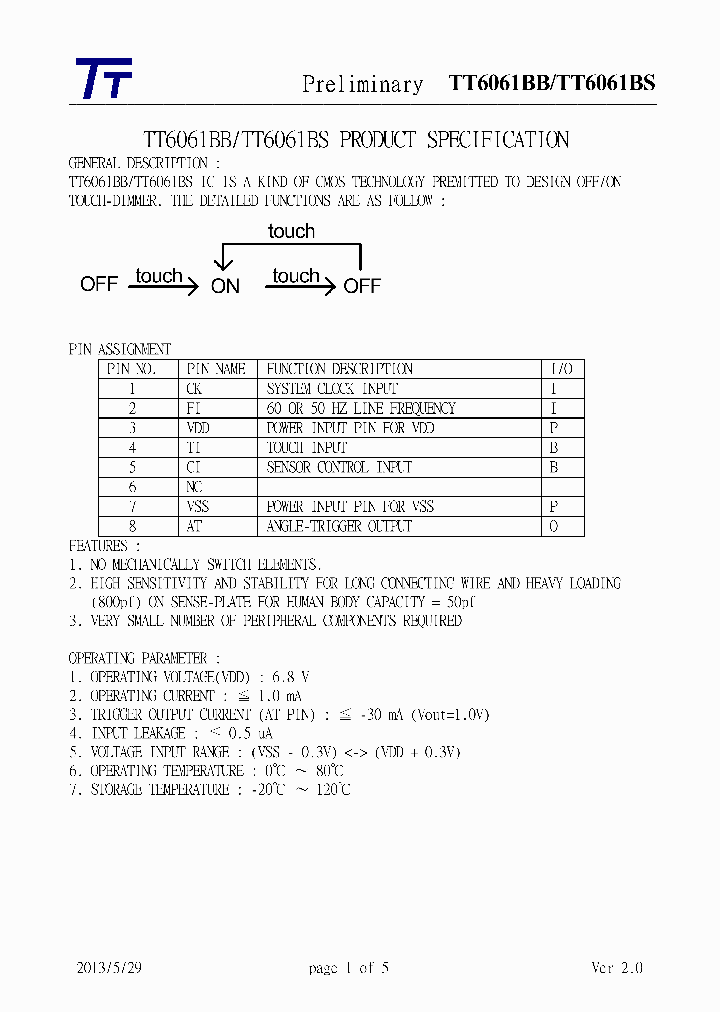 TT6061BB_8390408.PDF Datasheet