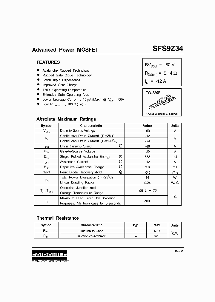 SFS9Z34_8393138.PDF Datasheet