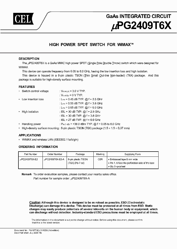 UPG2409T6X-E2_8394247.PDF Datasheet