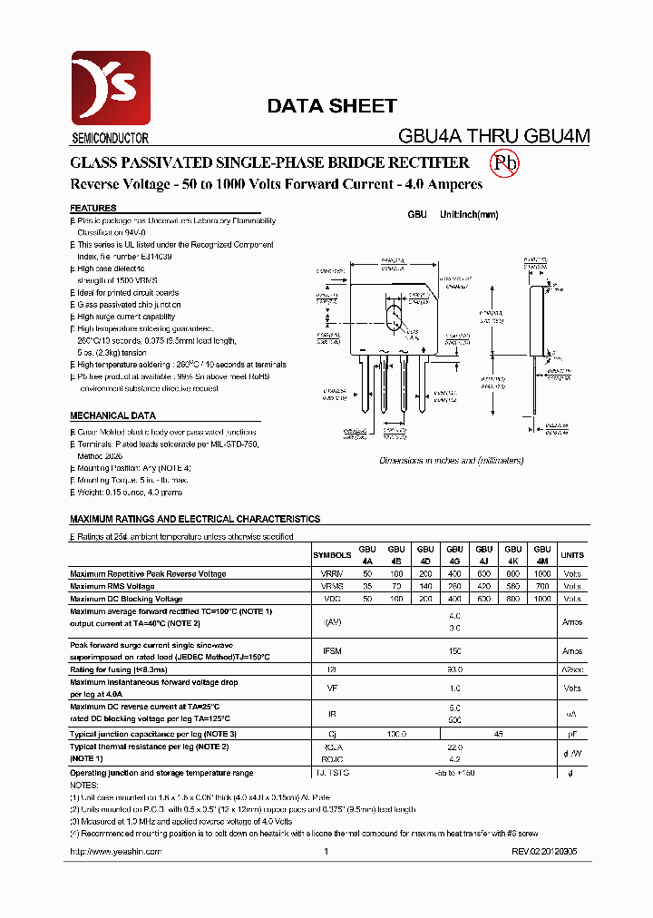 GBU4J_8395066.PDF Datasheet