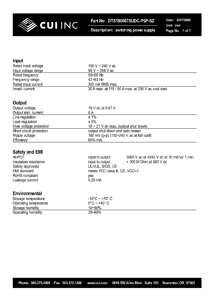 DTS180067SUDC-P5P-SZ_8395798.PDF Datasheet