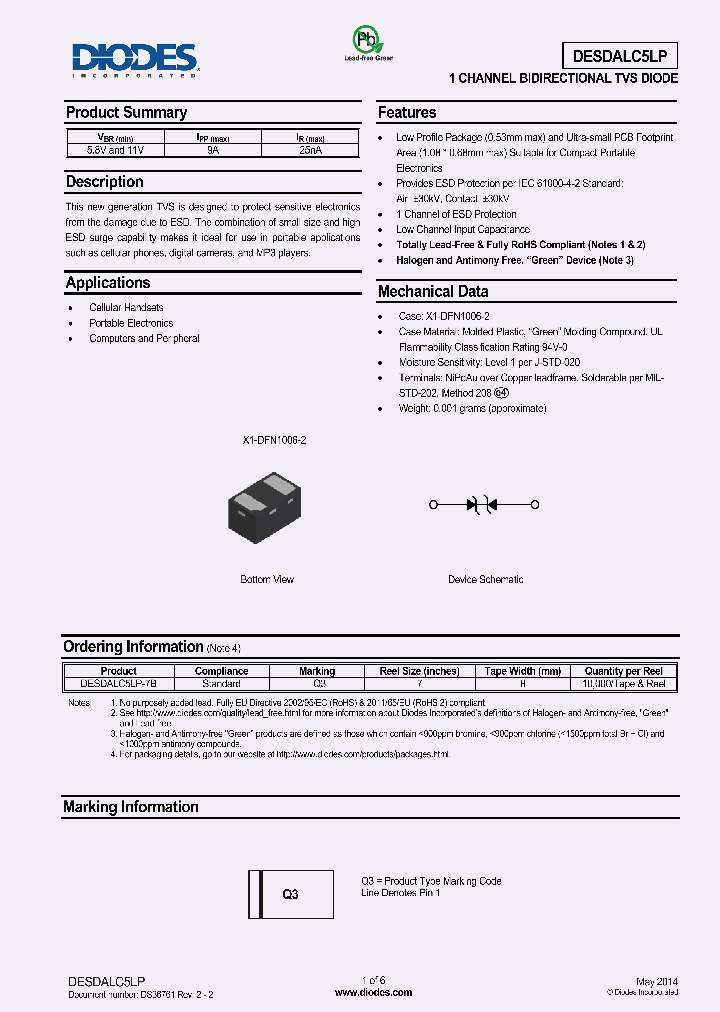 DESDALC5LP-7B_8397070.PDF Datasheet