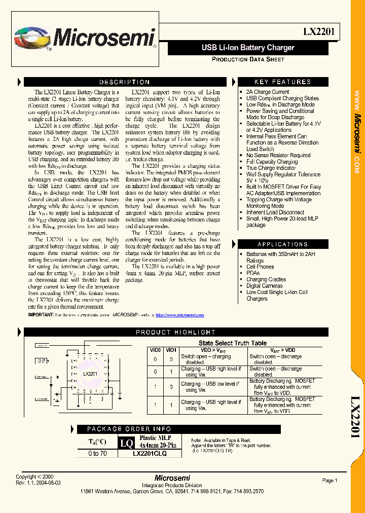 LX2201CLQ-TR_8397253.PDF Datasheet