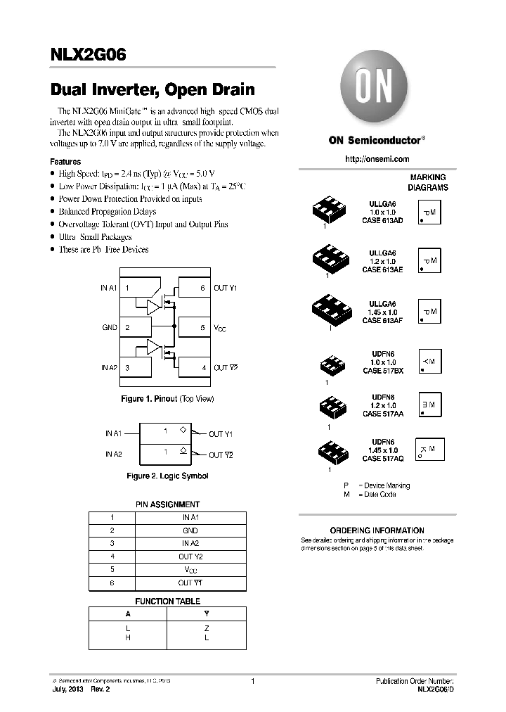 NLX2G06_8397257.PDF Datasheet