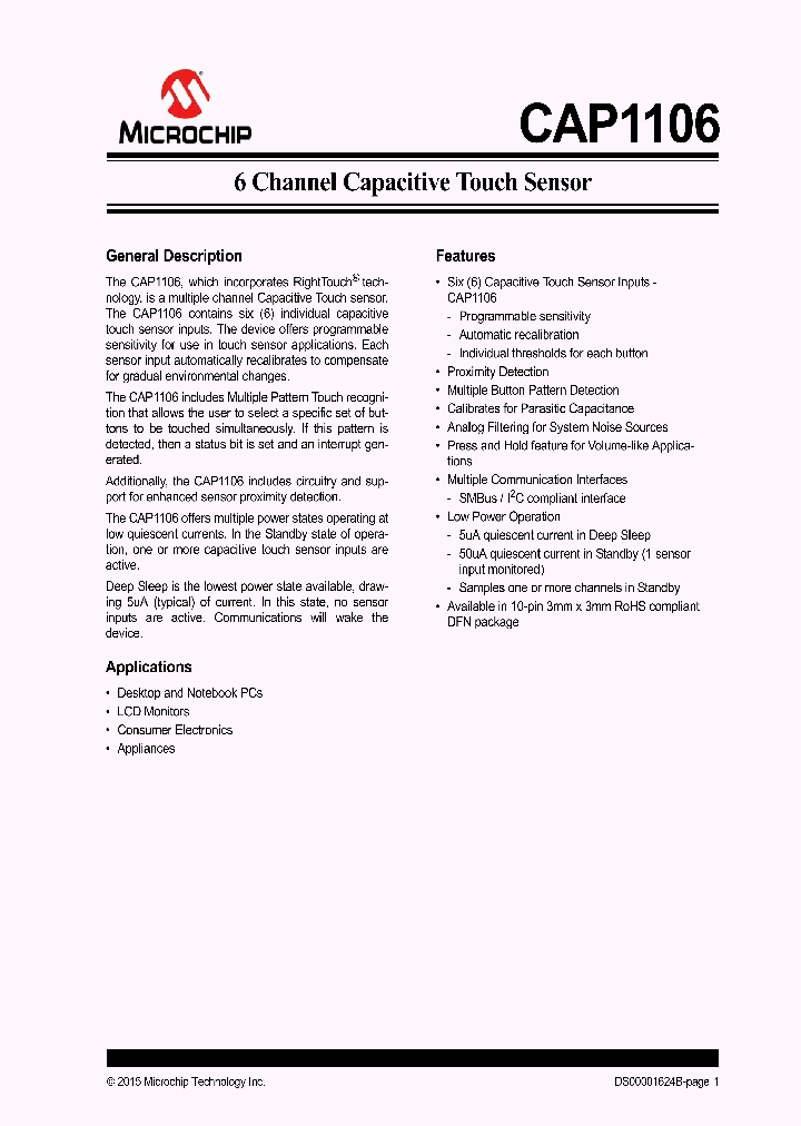 CAP1106_8398027.PDF Datasheet