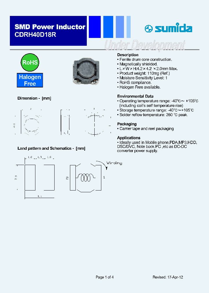 CDRH40D18R_8399538.PDF Datasheet