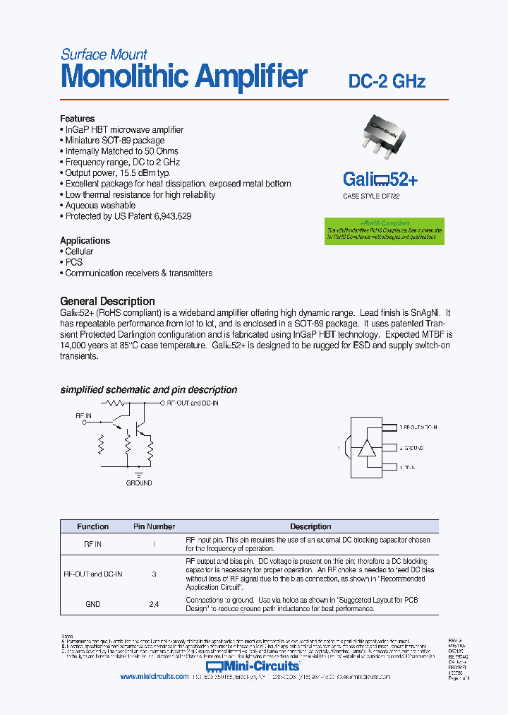 GALI-52_8400107.PDF Datasheet