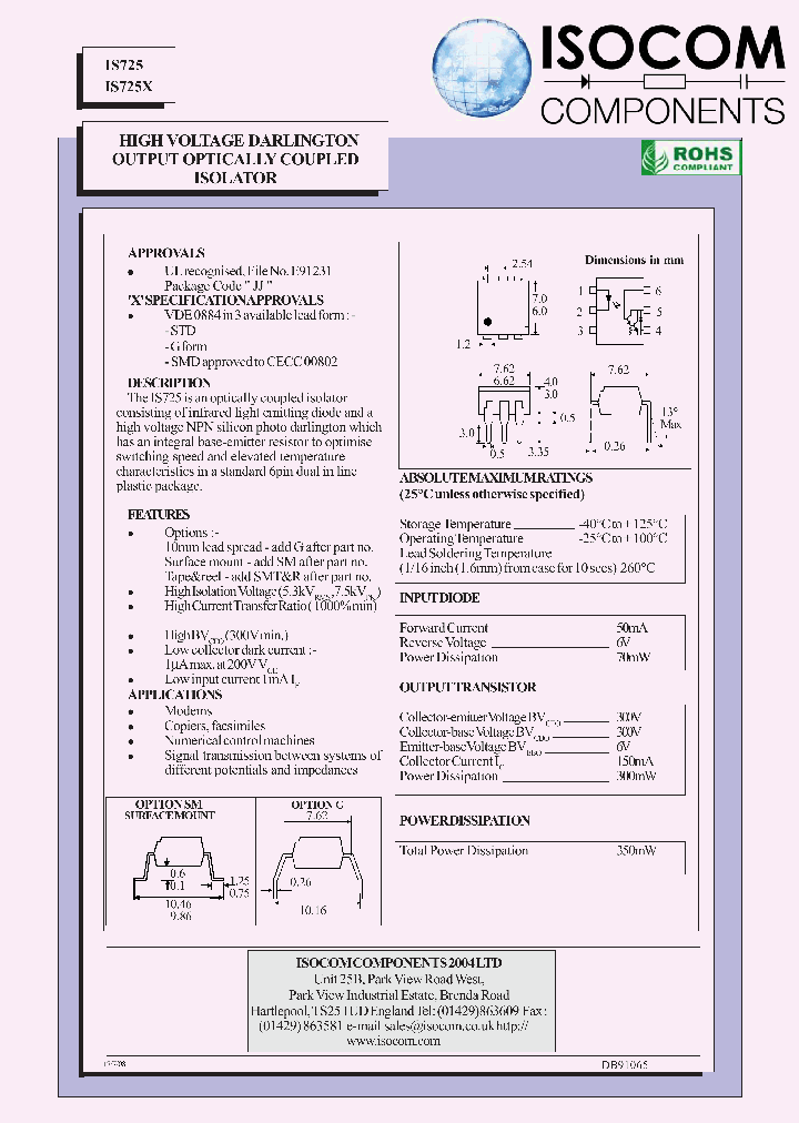 IS725X_8401147.PDF Datasheet