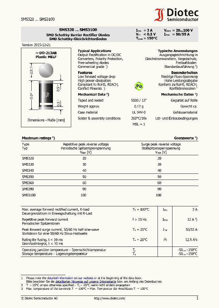 SMS340_8401651.PDF Datasheet