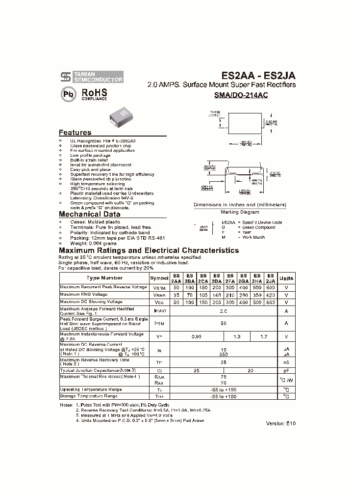 ES2AA-10_8402556.PDF Datasheet