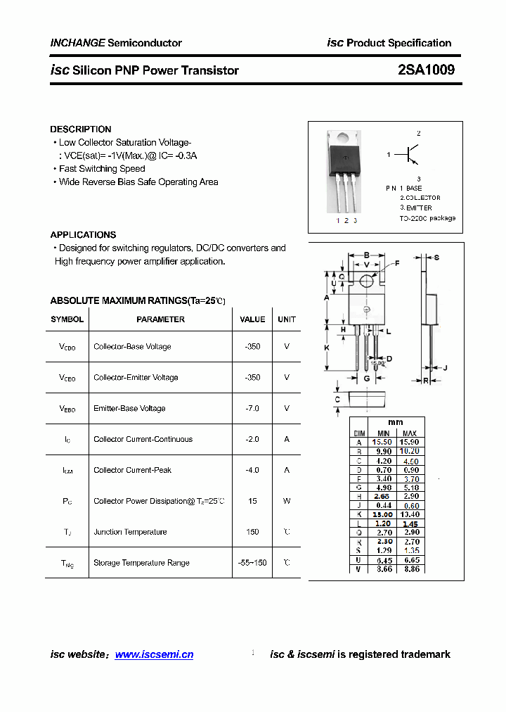 2SA1009_8402962.PDF Datasheet
