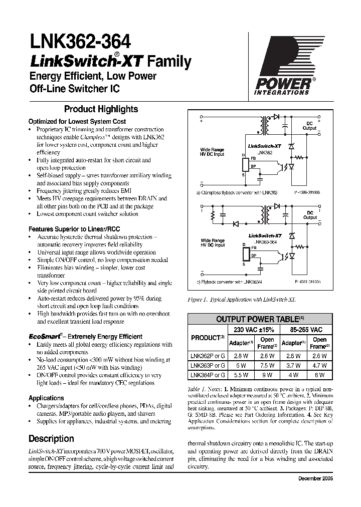 LNK362G_8403057.PDF Datasheet
