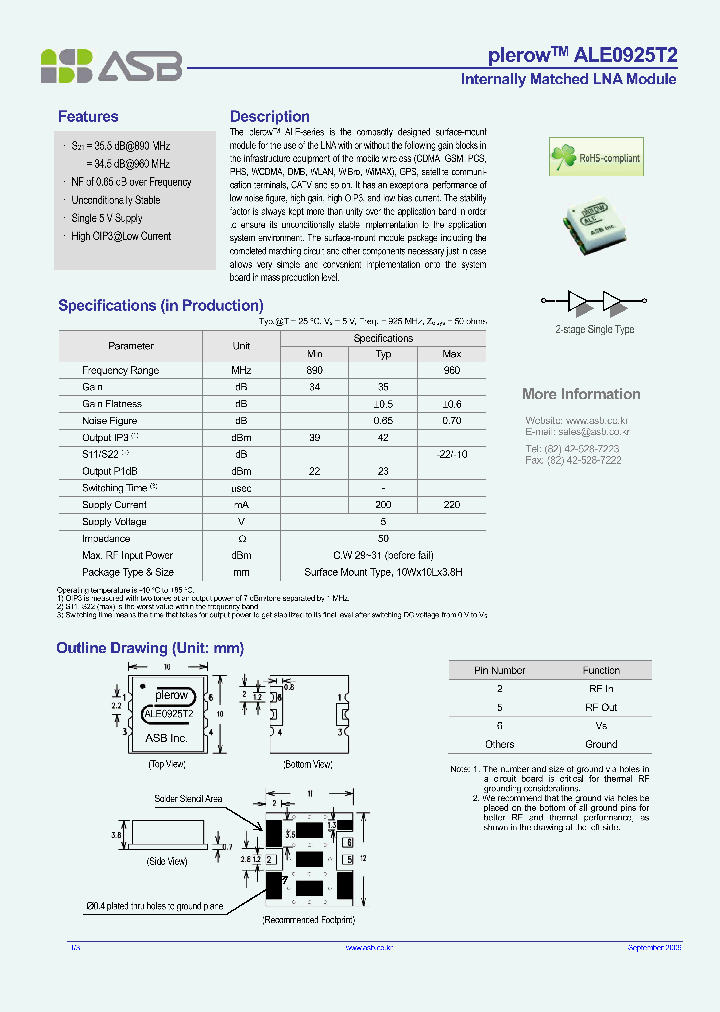 ALE0925T2-13_8403190.PDF Datasheet