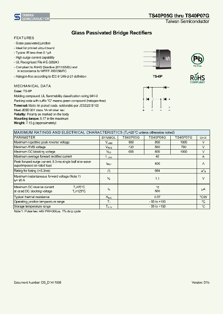 TS40P05G_8404116.PDF Datasheet