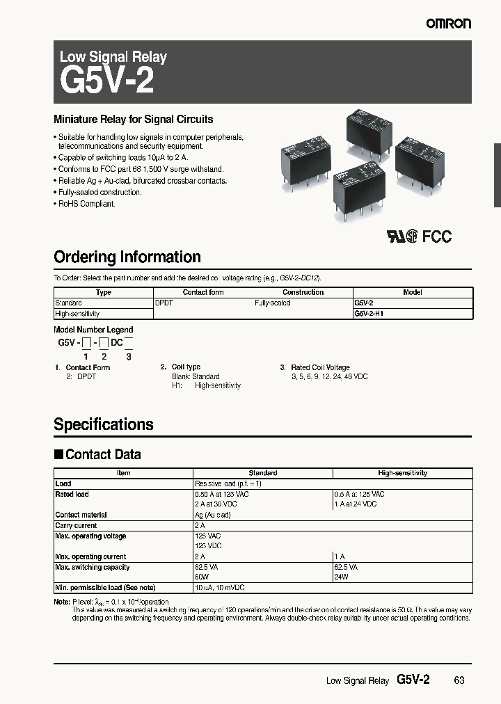 G5V-2-DC24_8405317.PDF Datasheet
