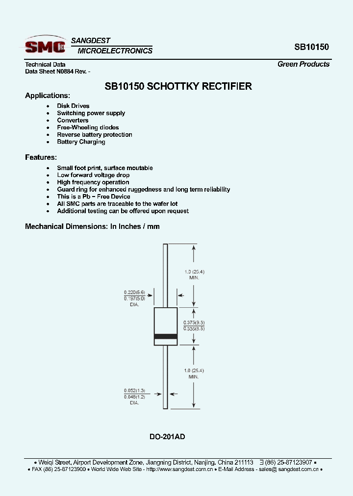 SB10150_8407029.PDF Datasheet