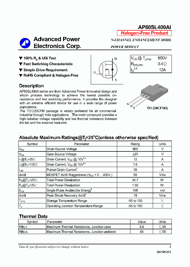 AP80SL400AI_8408598.PDF Datasheet