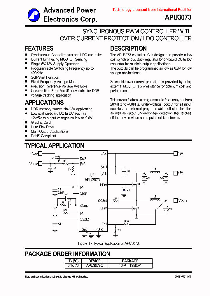 APU3073_8409669.PDF Datasheet