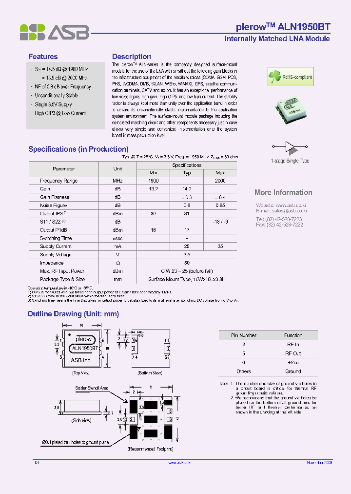 ALN1950BT-13_8411667.PDF Datasheet