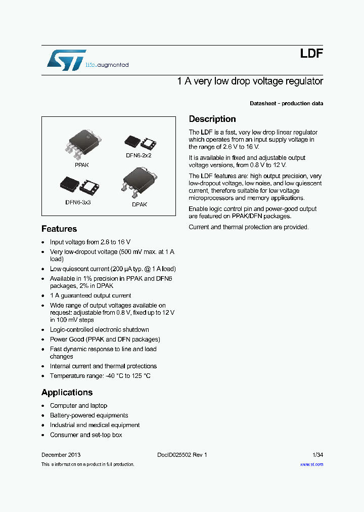 LDFPT-TR_8415928.PDF Datasheet