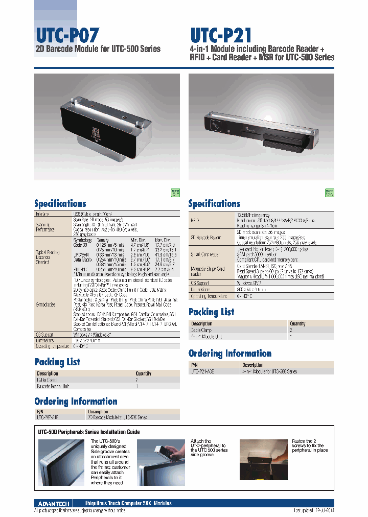 UTC-P21-A0E_8417052.PDF Datasheet
