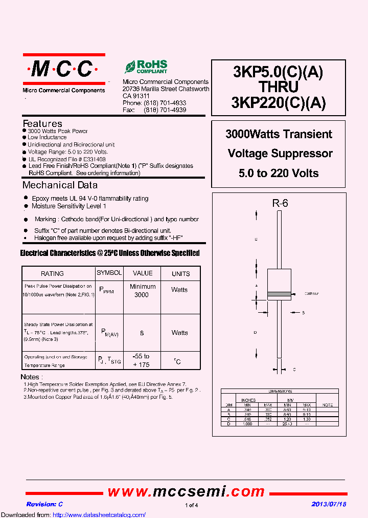 3KP64C_8417547.PDF Datasheet