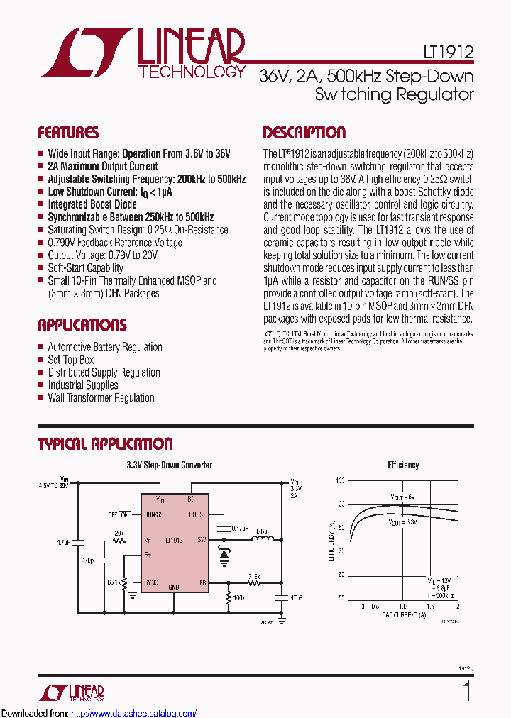 LT1912EDDTRPBF_8418327.PDF Datasheet
