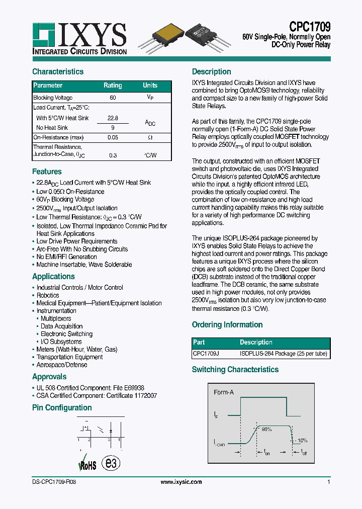 CPC1709J_8418407.PDF Datasheet